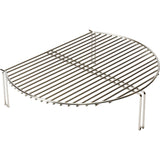 Kamado joe grillvergroter voor classic grillrooster (zilver)