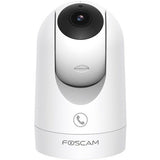 Foscam r8m ultra hd, dual-band wifi 6 beveiligingscamera (wit)