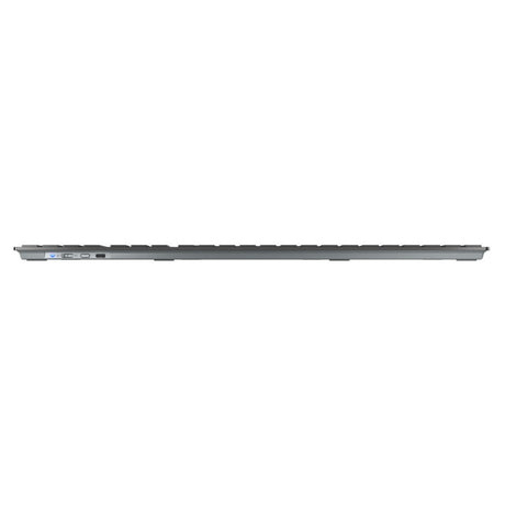 Cherry kw 9100 slim toetsenbord (zwart, eu lay-out (qwerty), scissor switches, 100%, abs, usb-c, 2.4 ghz, bluetooth)