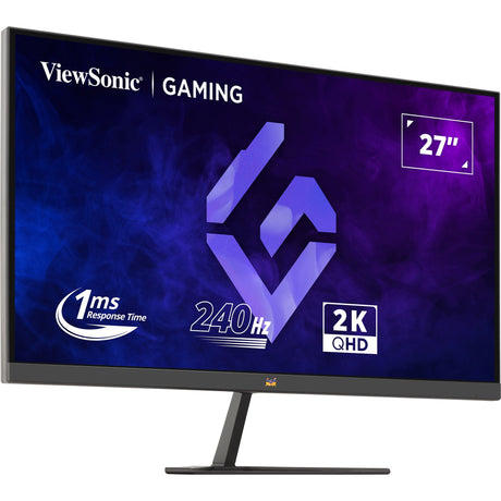 Viewsonic vx2758a-2k-pro-3 27 gaming monitor (zwart (mat), 1x displayport, 2x hdmi, 240 hz)