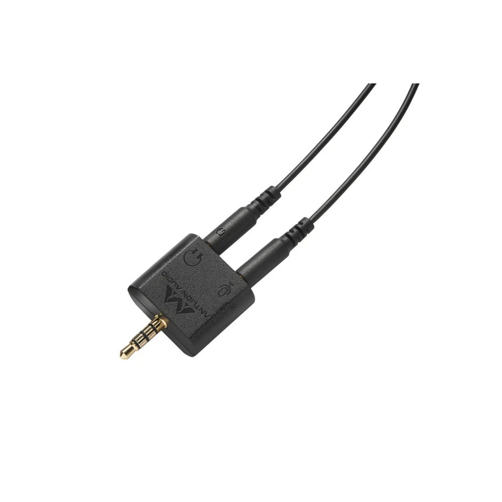 Antlion kimura microphone cable - mmcx in-ear oortjes (zwart)