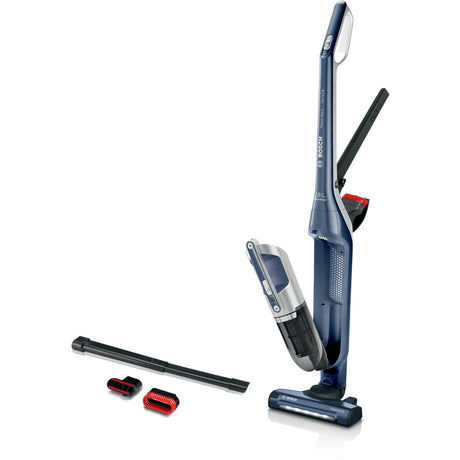 Bosch serie 4 draadloze steelstofzuiger flexxo gen2 28vmax (donkerblauw, 2 in 1)
