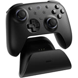 8bitdo ultimate 2 bluetooth controller (zwart, pc, switch 2, bluetooth usb-c 2.4 ghz)