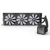 Sharkoon s100 argb waterkoeling (zwart, 4-pins pwm fan-connector)