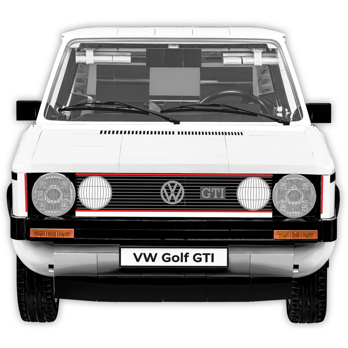 Cobi volkswagen golf gti (1976-1983) - executive edition constructiespeelgoed (schaal 1:12)