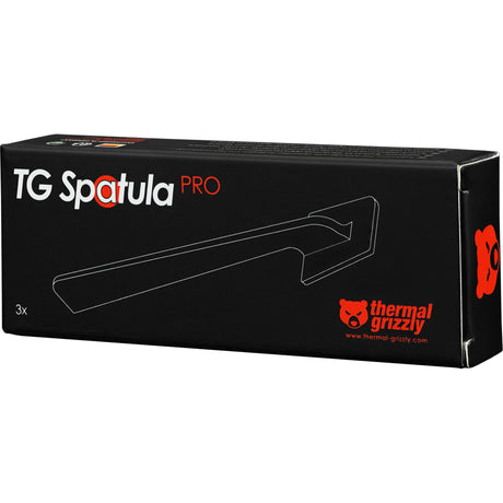Thermal grizzly spatula pro (3-pack) plamuurspatel (zwart, 3 stuks)