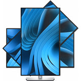 Dell pro p2725d 27 monitor (zwart zilver, 100hz, hdmi, displayport, usb-c)