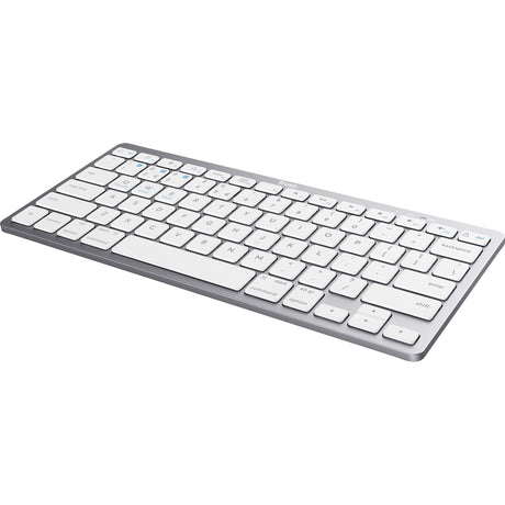 Trust wireless bluetooth keyboard (grijs, us lay-out (qwerty), scissor switches, 85%, bluetooth 4.0)