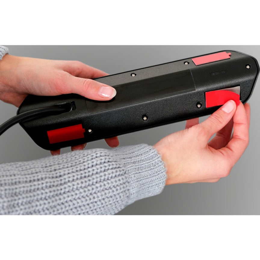Brennenstuhl ®estilo hoekaansluitdoosstrook met usb laadfunctie 4-weg 2x b eschermend contactdoos 2x euro zilver zwart
