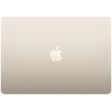 Apple macbook air 15 (mqkv3n a) refurbished laptop (sterrenlicht | m2 | 10-core gpu | 8 gb | 512 gb ssd)