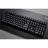 Ducky origin phantom black, toetsenbord (zwart, us lay-out, cherry mx red, hot swap, pbt double-shot keycaps)