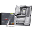 Msi mag x870e tomahawk max wifi pz socket am5 moederbord (wit, raid, 5gb-lan, wi-fi 7, bt 5.4, sound, atx)