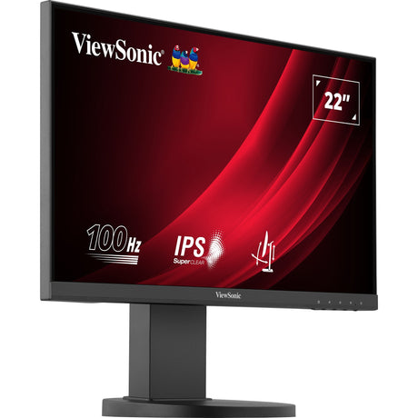 Viewsonic vg2208a-hd 22 monitor (zwart, 1x displayport, 1x hdmi, 1x vga)
