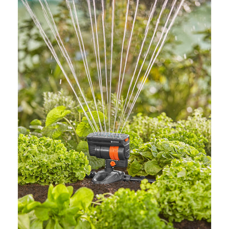 Gardena micro-drip-system zwenksproeier os 90 sproeier (donkergrijs oranje)