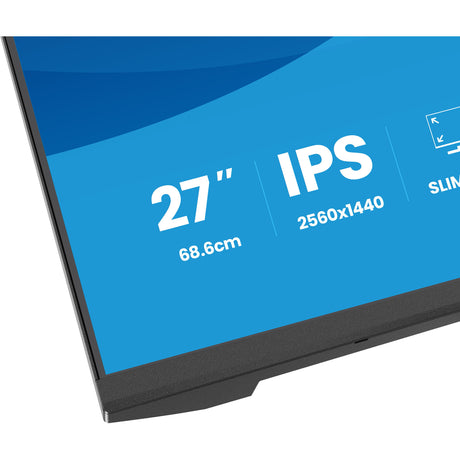 Iiyama prolite xb2793qsu-b1 27 monitor (zwart (mat), 1x displayport, 1x hdmi, 2x usb-a)