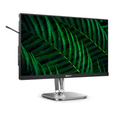 Philips 24b2g5200 23.8 monitor (zilver zwart, vga, hdmi, displayport, usb, audio, 100 hz)
