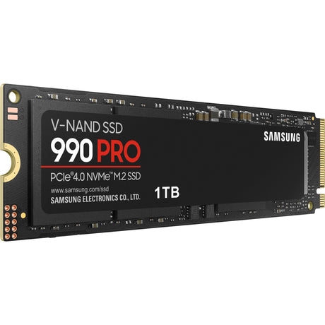 Samsung 990 pro 1 tb ssd (mz-v9p1t0bw, pcie gen 4.0 x4, nvme 2.0)