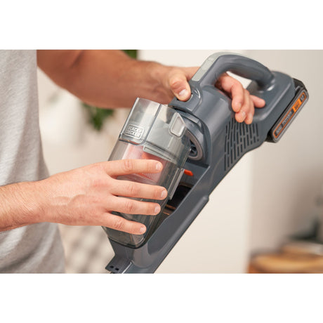 Black+decker verticale powerconnect stofzuiger bhfea18d1 1x2,0ah
