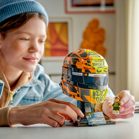 Lego editions mclaren mastercard f1 team helm van lando norris bouwpakket voor kinderen 43023