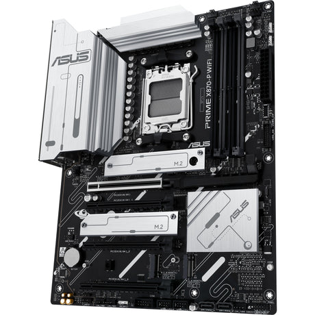 Asus prime x870-p wifi socket am5 moederbord (2.5gb-lan, wi-fi 7, bt, sound, atx)