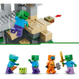 Lego minecraft zombiekerker speelgoed voor kinderen en gamers vanaf 8 jaar - 21587