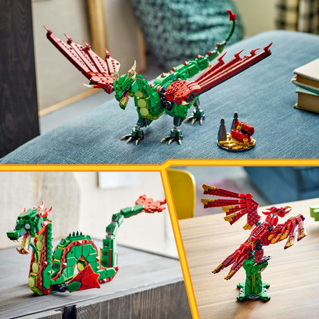 Lego creator 3in1 middeleeuwse draak - 31161