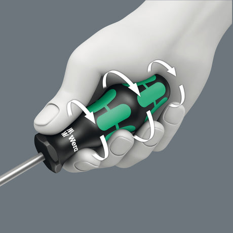 Wera 367 6 schroevendraaierset kraftform plus (zwart groen, 6-delig)