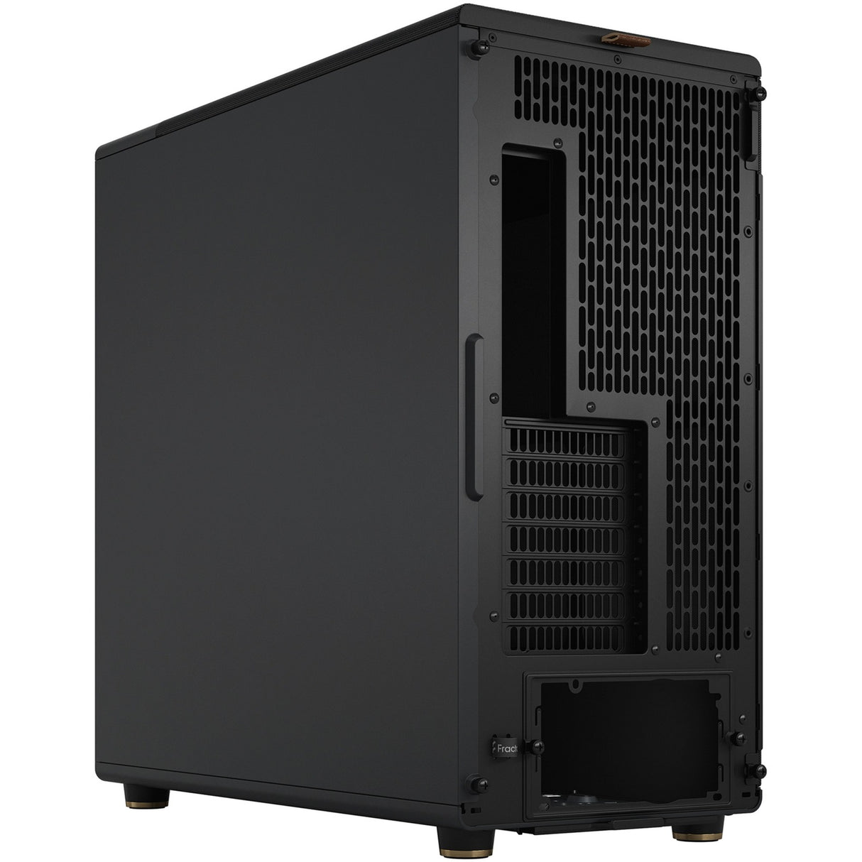 Fractal design north xl midi tower behuizing (zwart houtkleur | 2x usb-a | 1x usb-c)