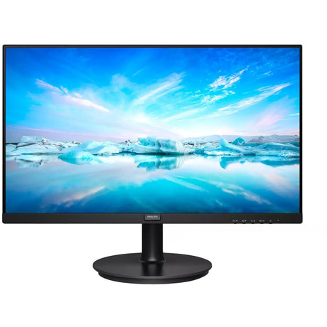 Philips v line 222v8la 22 monitor (zwart, 1x displayport, 1x hdmi, 1x vga)