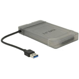 Delock usb-a 3.2 converter > sata 22-pin stekker (zwart, 0,15 meter)