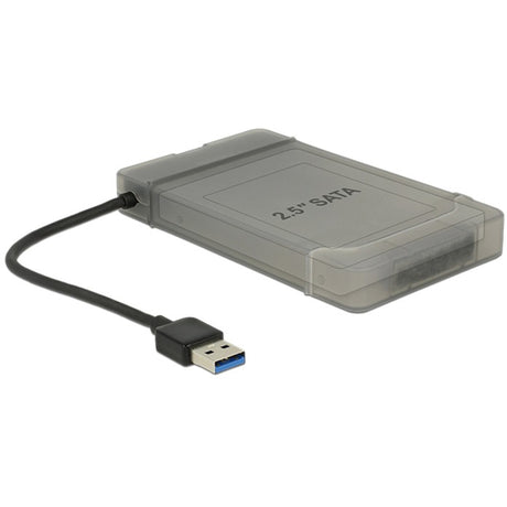 Delock usb-a 3.2 converter > sata 22-pin stekker (zwart, 0,15 meter)