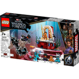 Lego marvel - koning namor’s troonzaal constructiespeelgoed (76213)