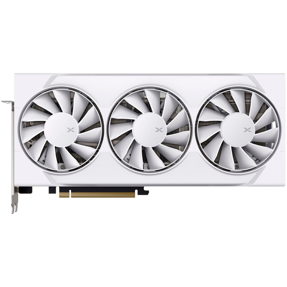 Xfx radeon rx 9060 xt swift oc triple fan grafische kaart (wit, rdna4, gddr6, 2x displayport, 1x hdmi 2.1)
