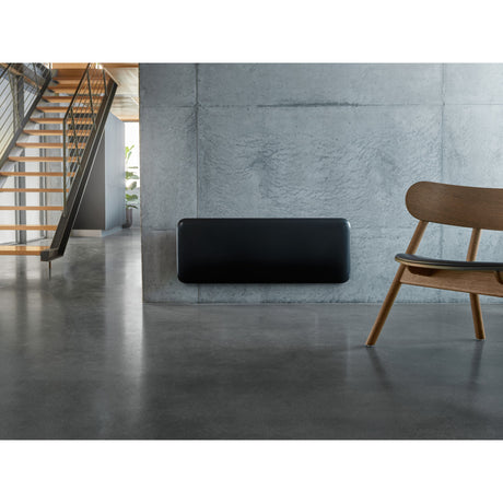 Mill steel wifi paneelverwarming pa1300wifi4 black, 1300 watt convector (zwart, wifi 2,4 ghz (wifi 6), bluetooth 5.2, zigbee 3.0 + app)
