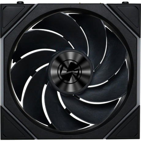 Lian li uni fan tl 120 wireless reverse blade rgb case fans (zwart, 3 stuks, 120 x 124 x 28 mm, pwm, incl. controller)