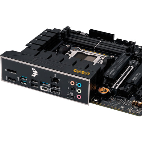 Asus tuf gaming b650m-plus socket am5 moederbord (zwart, raid, 2.5 gb-lan, sound, µatx)