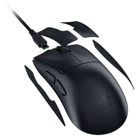 Razer deathadder v4 pro gaming muis (zwart, tot 45.000 dpi, 8000 hz)