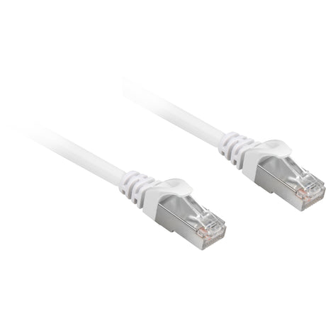 Sharkoon patchkabel sftp, rj-45 met cat.6a (wit, 3 meter, halogeenvrij)