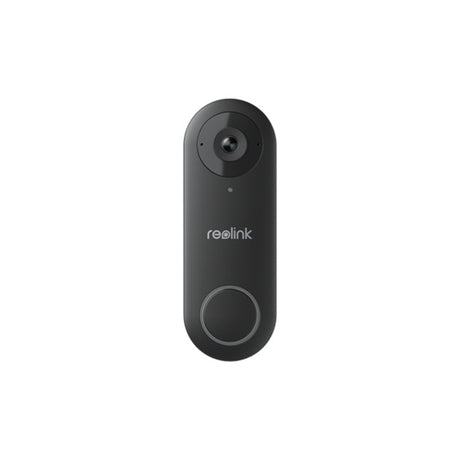 Reolink smart 2k+ bedrade poe videodeurbel met gong (zwart)