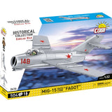 Cobi historical collection - mig-15 fagot constructiespeelgoed (schaal 1:32)