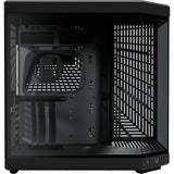 Hyte y70 midi tower behuizing (zwart | 2x usb-a | 1x usb-c | tempered glass)