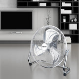 Termozeta bassotto vloerventilator (chroom)