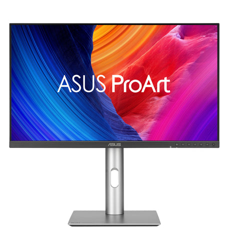 Asus proart display pa278cgrv 27 monitor (zilver zwart, 2x displayport, 1x hdmi, 3x usb-c, 3x usb-a, 144 hz)
