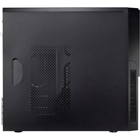 Inter-tech it-6865 midi tower behuizing (zwart | 4x usb-a | 1x usb-c)