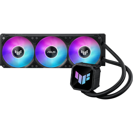 Asus tuf gaming lc iii 360 argb waterkoeling (zwart)