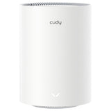 Cudy ax1800 gigabit mesh wi-fi 6 system (3-pack) mesh router (wit)