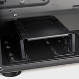 Silverstone fara r1 v2 midi tower behuizing (zwart | 3x usb-a | tempered glass)