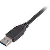Sharkoon usb-a 3.0 > usb-b kabel (zwart, 3 meter)