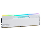 Klevv 32 gb ddr5-6000 (2x 16 gb) kit werkgeheugen (wit, kd5agua80-60a300j, cras v rgb, xmp 3.0, expo)