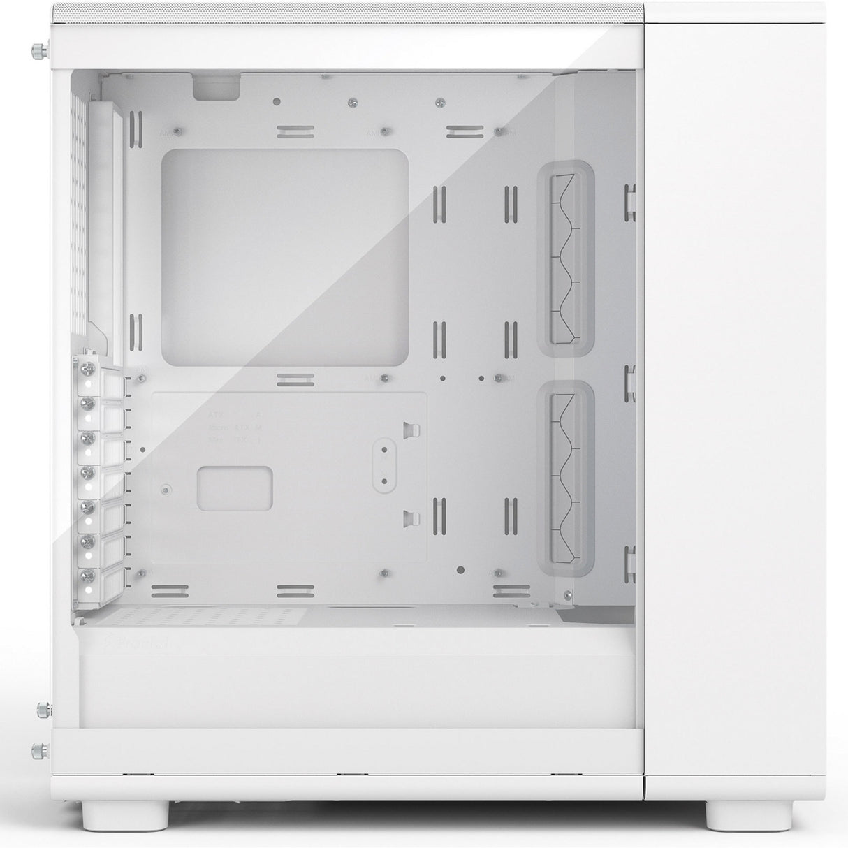 Fractal design epoch rgb midi tower behuizing (wit | 2x usb-a | 1x usb-c | rgb | tempered glass)